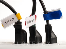 Hook and Loop Cable Label